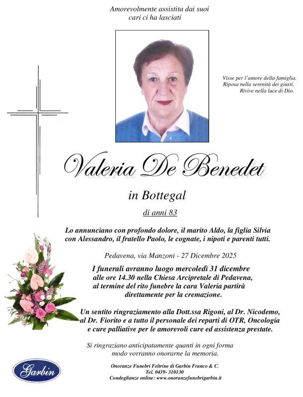 De Benedet Valeria